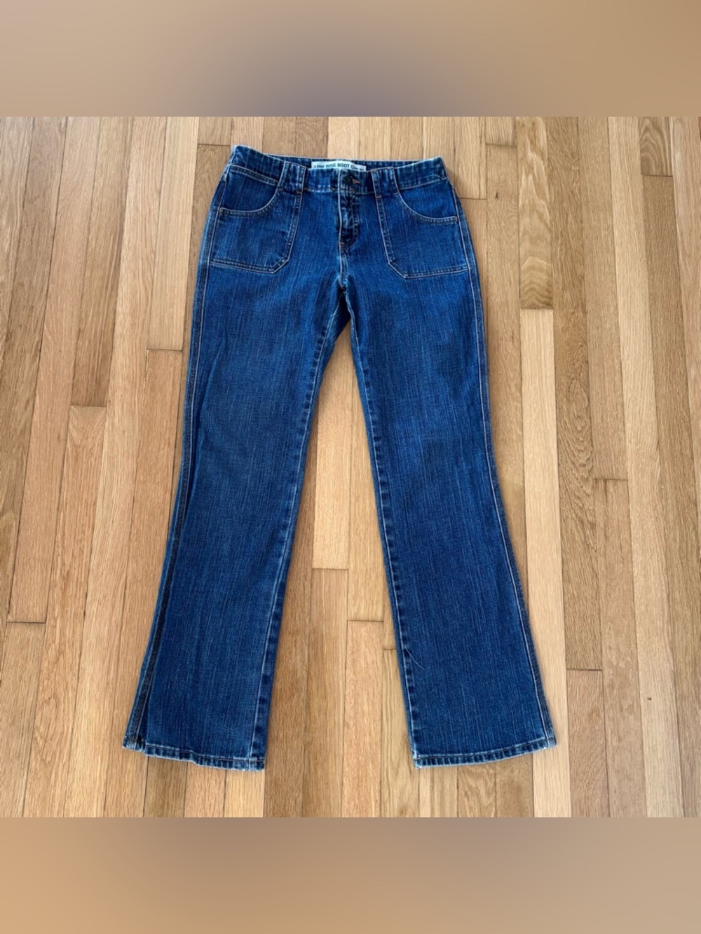 Vintage Gap Jeans Low Rise Bootcut 2003 Size 10R - Picture 2 of 10
